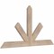 Ekena Millwork Saratoga Smooth Timber Gable Bracket, Douglas Fir, 48"W x 26"H x 1 1/2"D x 3 1/2"F, 13/12 Pitch GBW048X26X0204SAR00SDF - alternate 3